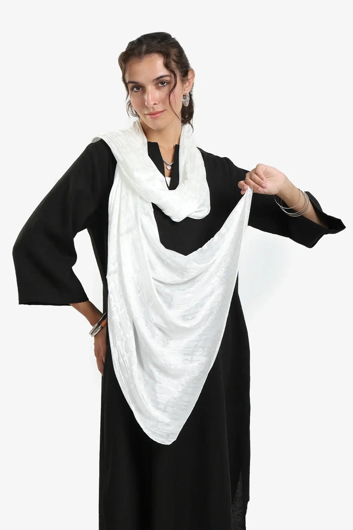 Silk Crinkle Scarf