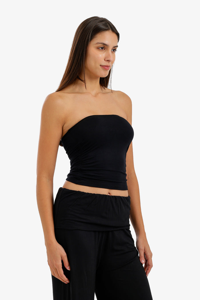 Sleeveless Cropped Lounge Top