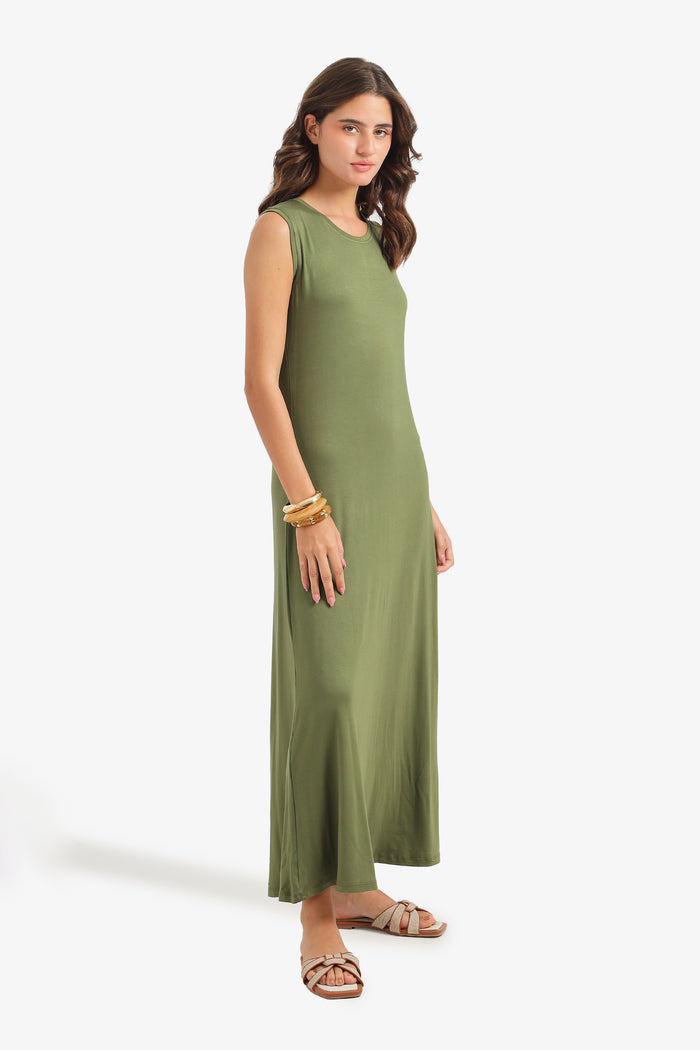 Sleeveless Maxi Dress