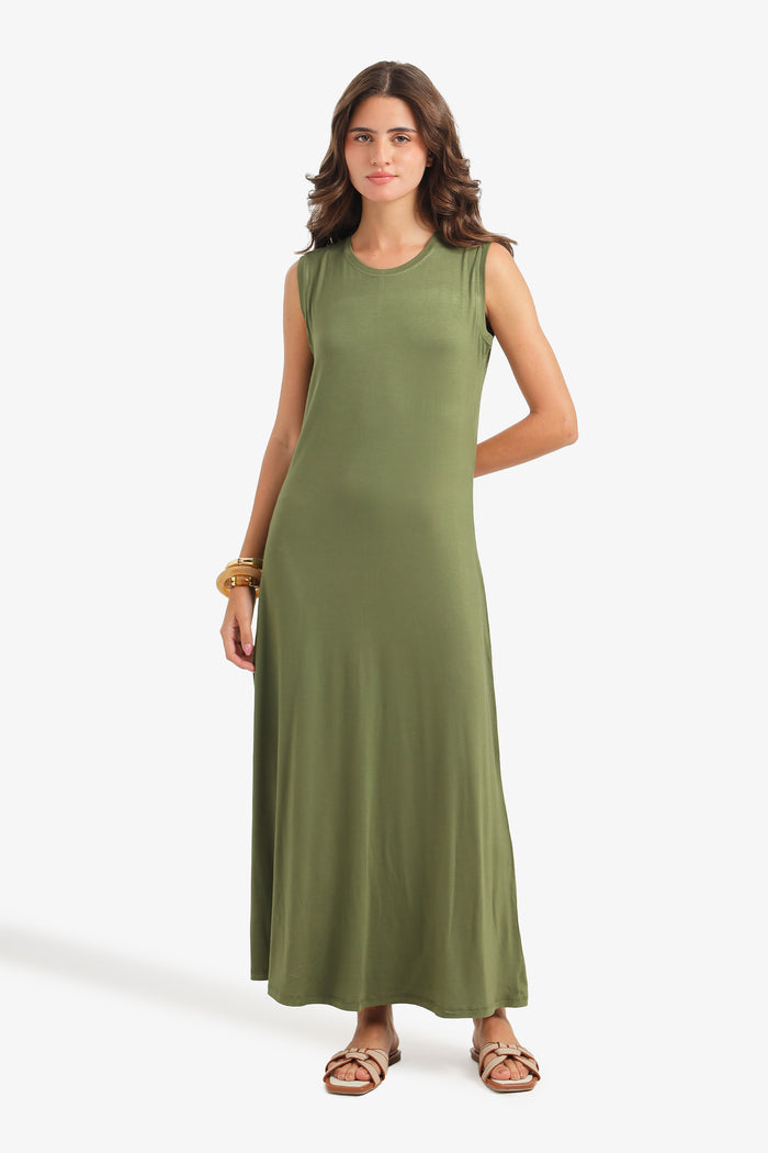 Sleeveless Maxi Dress