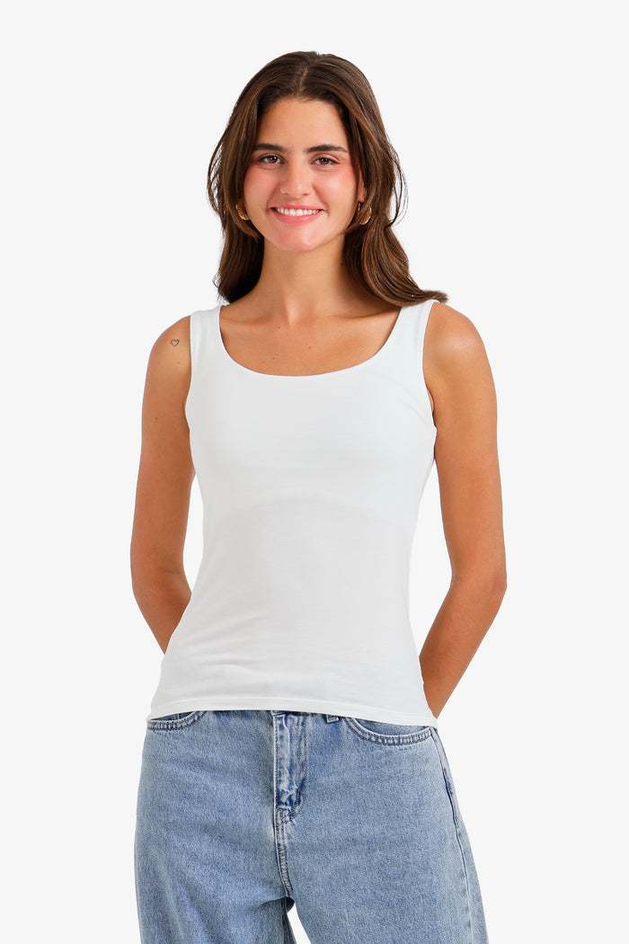 Sleeveless Slim Fit Top