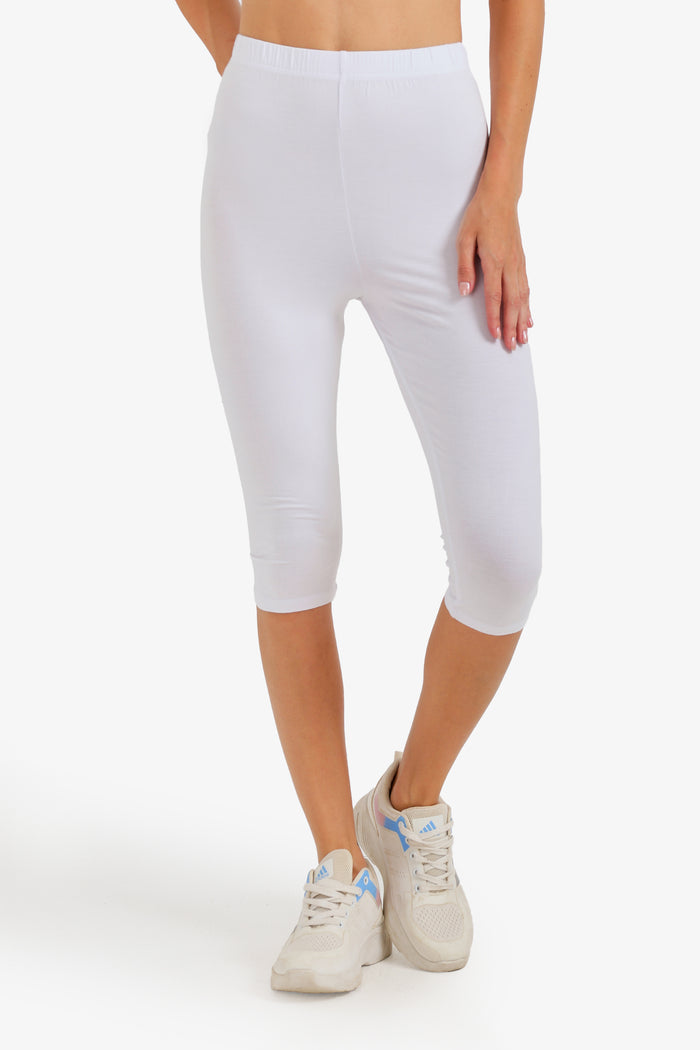 Slim-Fit Capri Leggings