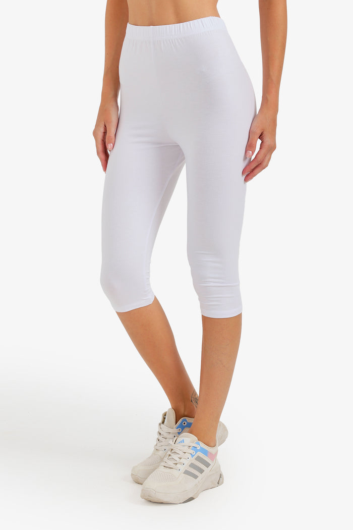 Slim-Fit Capri Leggings