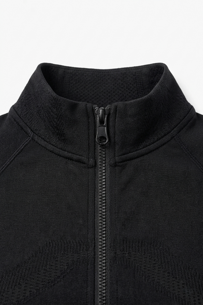 Slim Fit Jacket with Thumbholes