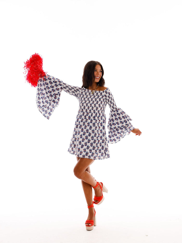 Smocked Mini - Floral Block
