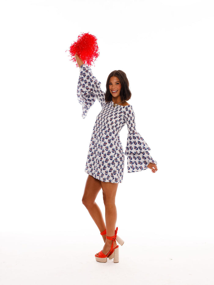 Smocked Mini - Floral Block