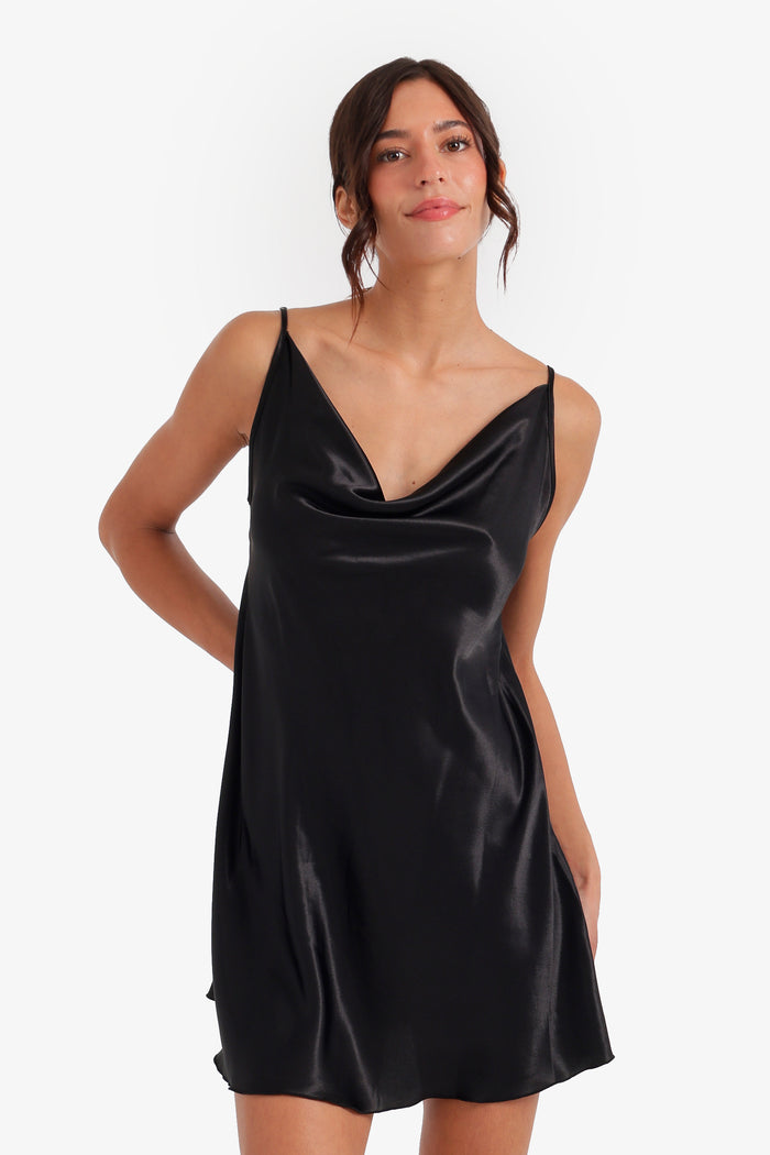 Soft Cowl Neck Nightgown