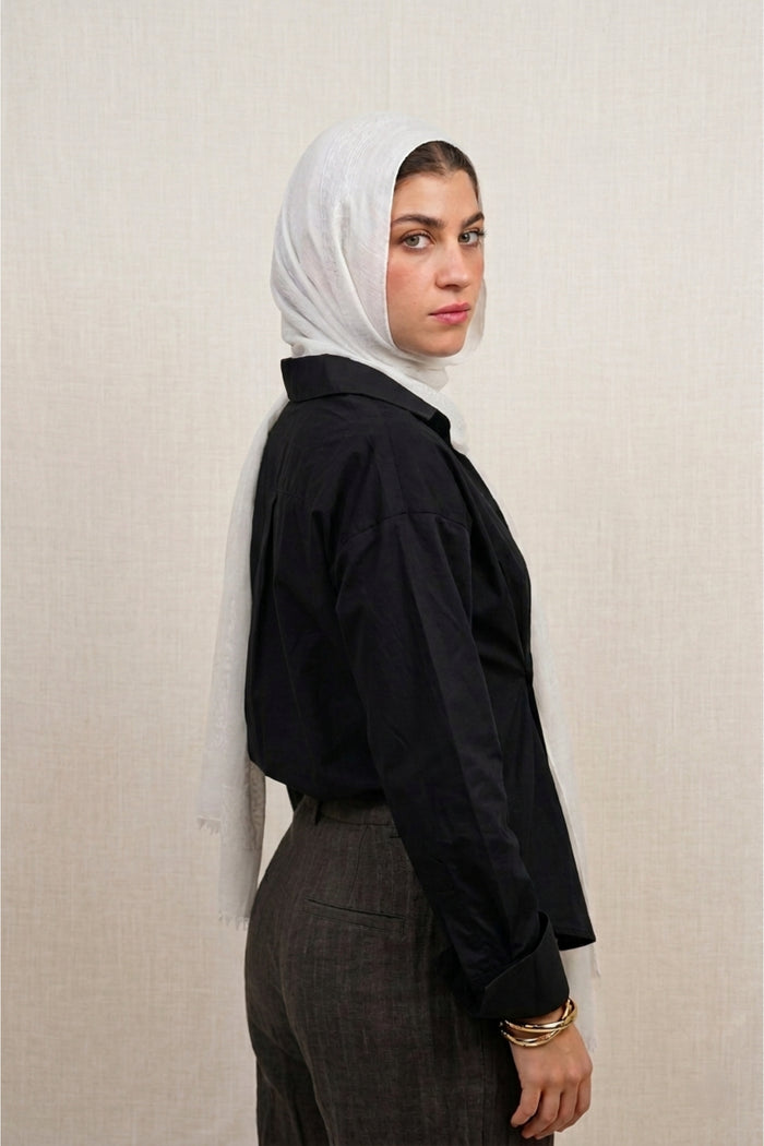 Soft Damask Style Scarf