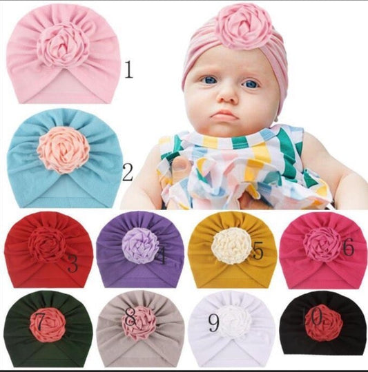 Soft Knit Flower-Turban Headband Yo Baby India