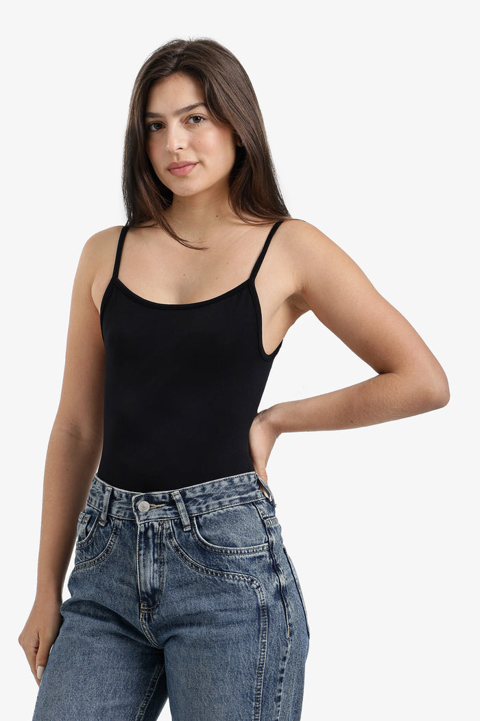 Spaghetti Strap Cami Bodysuit