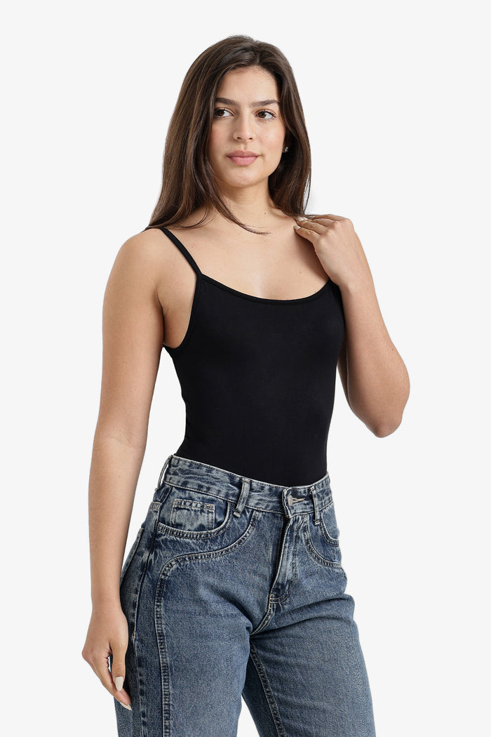 Spaghetti Strap Cami Bodysuit