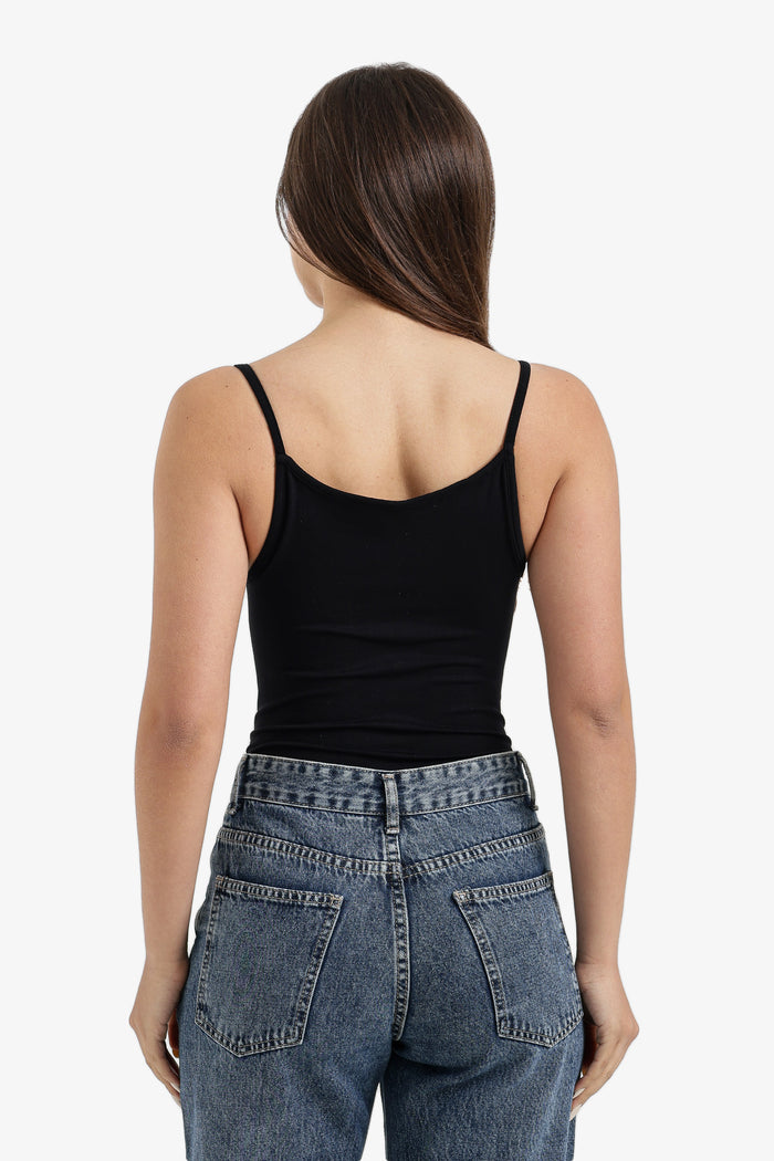 Spaghetti Strap Cami Bodysuit