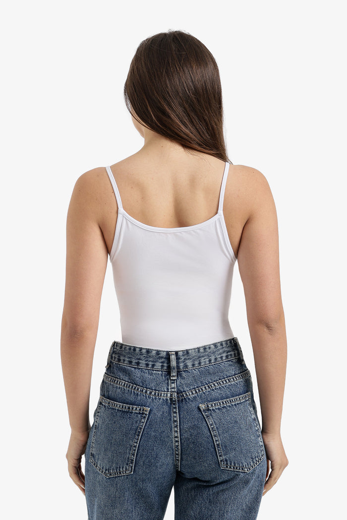 Spaghetti Strap Cami Bodysuit