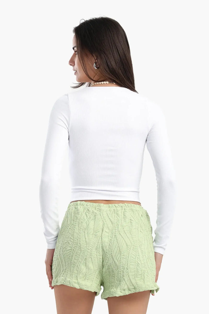 Square Neck Corset Top