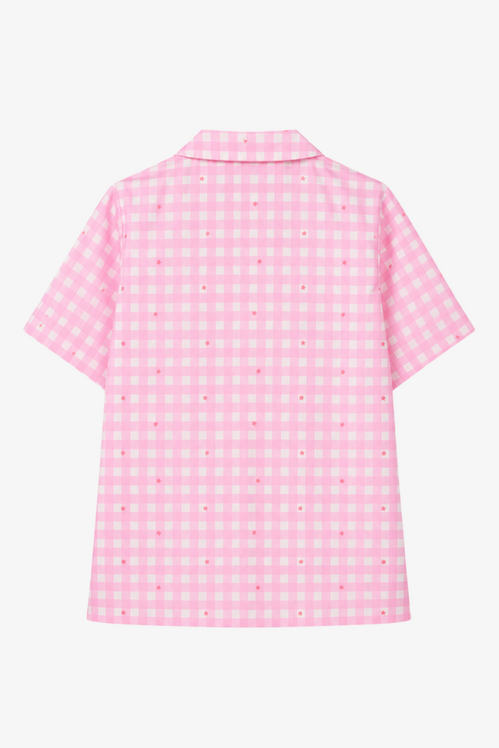 Star-Checkered Pyjama Set