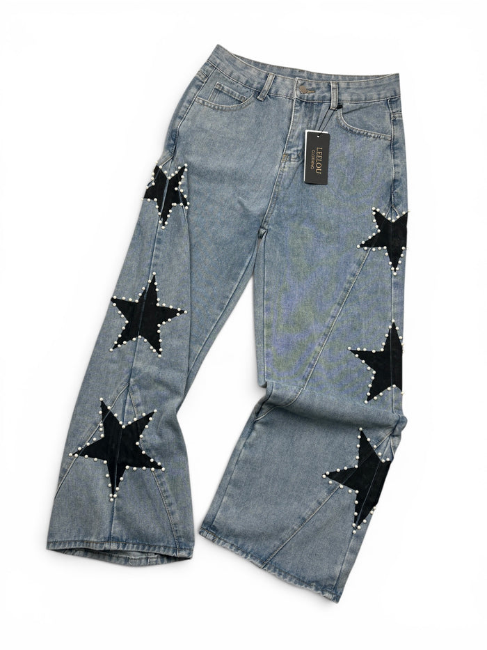 Star Pearl Baggy Jeans