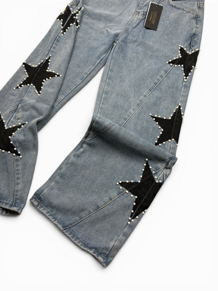 Star Pearl Baggy Jeans