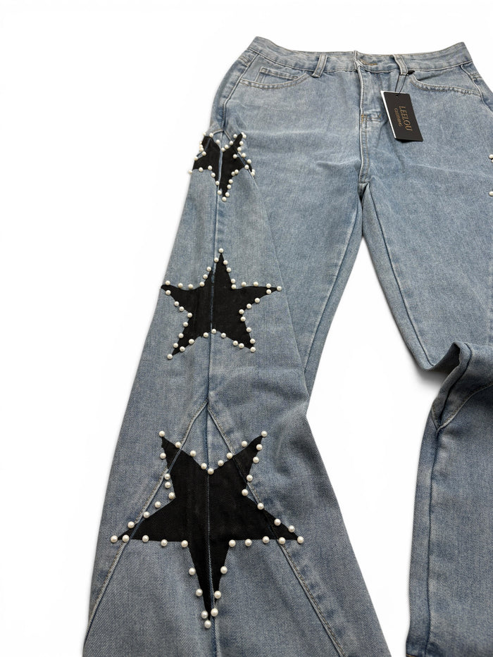 Star Pearl Baggy Jeans
