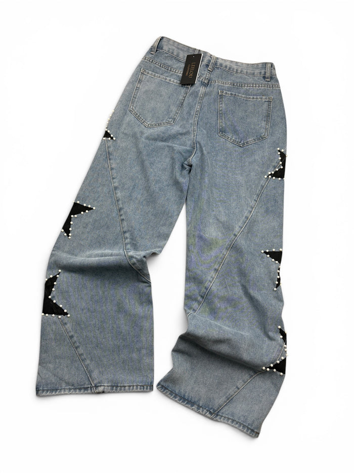 Star Pearl Baggy Jeans