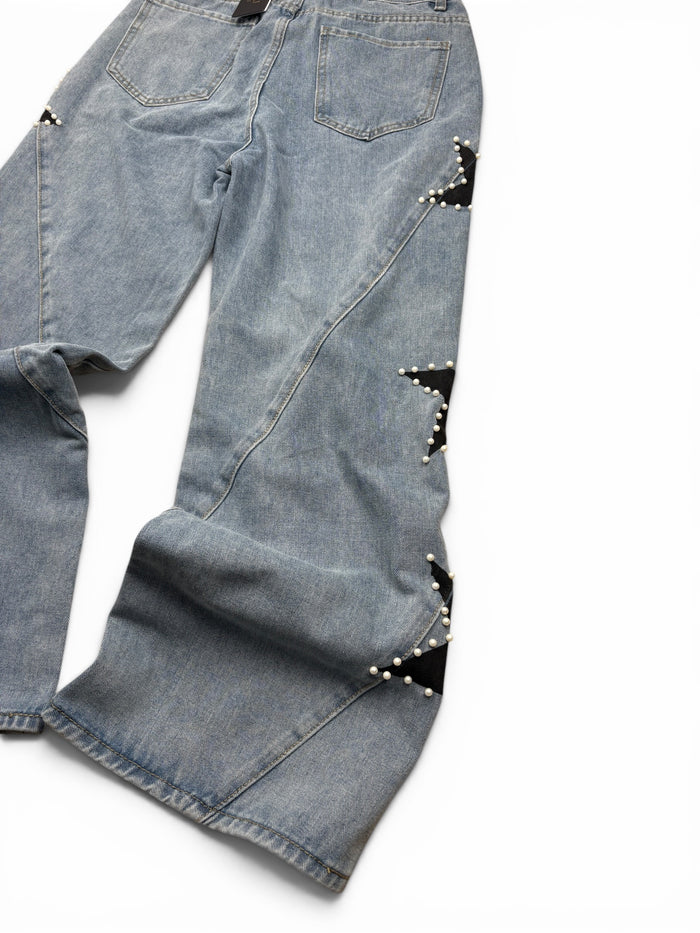 Star Pearl Baggy Jeans