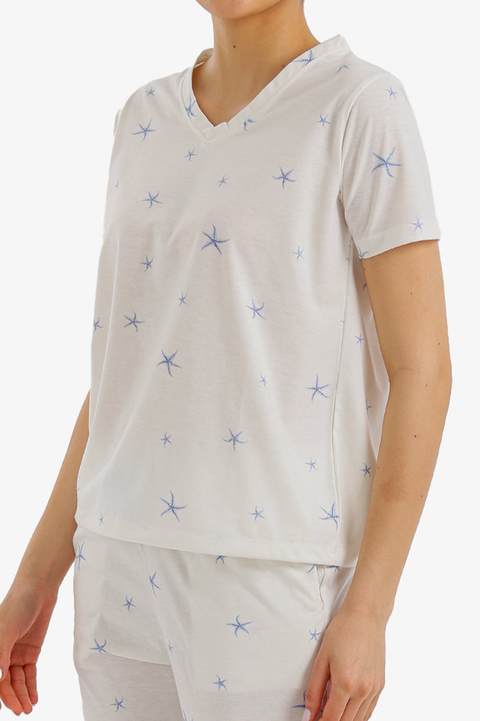 Star Print Pyjama Set