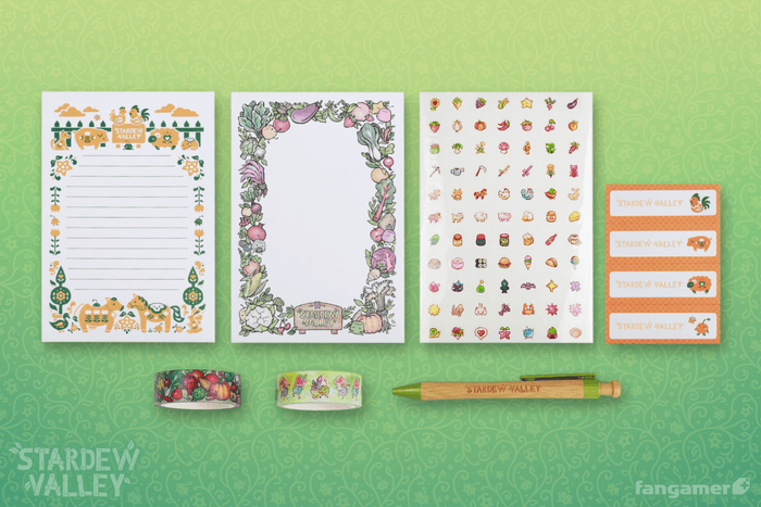 Stardew Valley Stationery Set