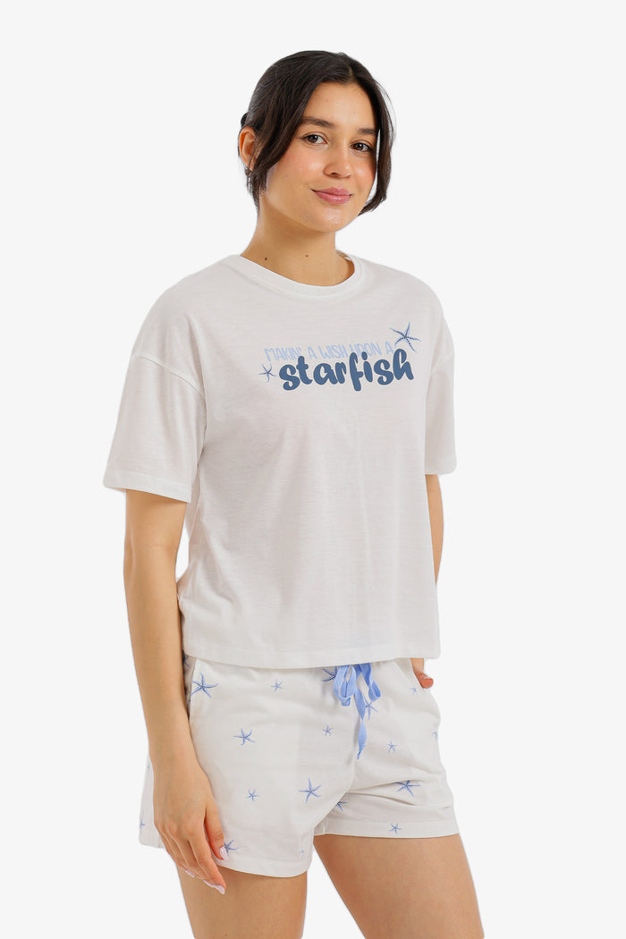 Starfish Pyjama Set