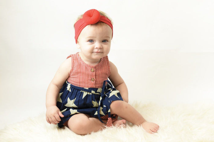 Stars & Stripes Dress Dress Yo Baby Wholesale