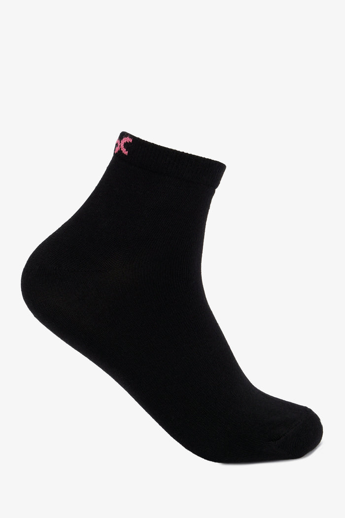 Stitched Logo Socks - 3 Pairs