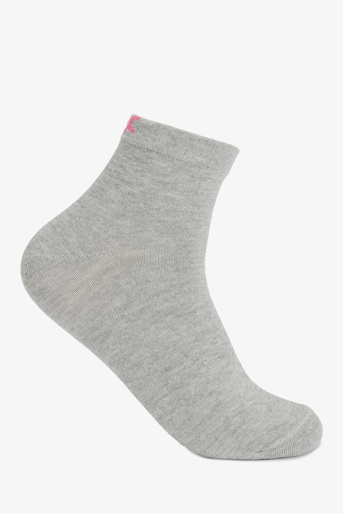 Stitched Logo Socks - 3 Pairs