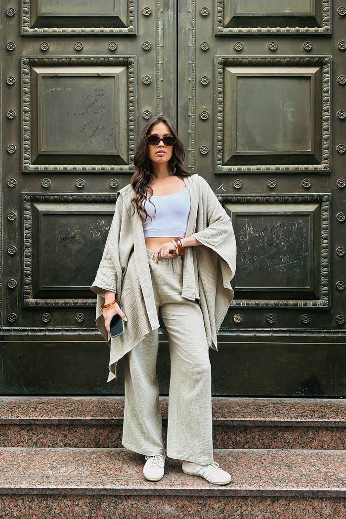 Straight-Cut Lounge Pants