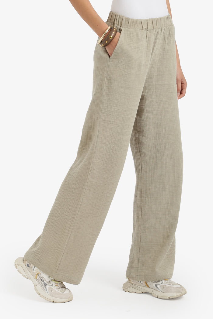 Straight-Cut Lounge Pants