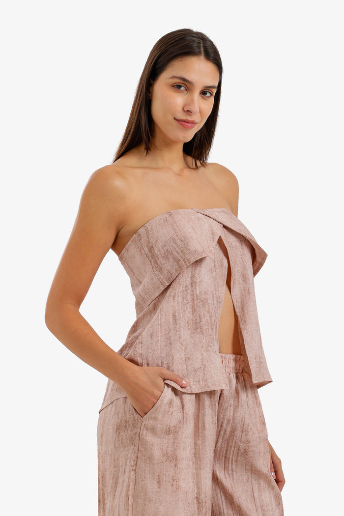 Strapless Bandeau Beach Top