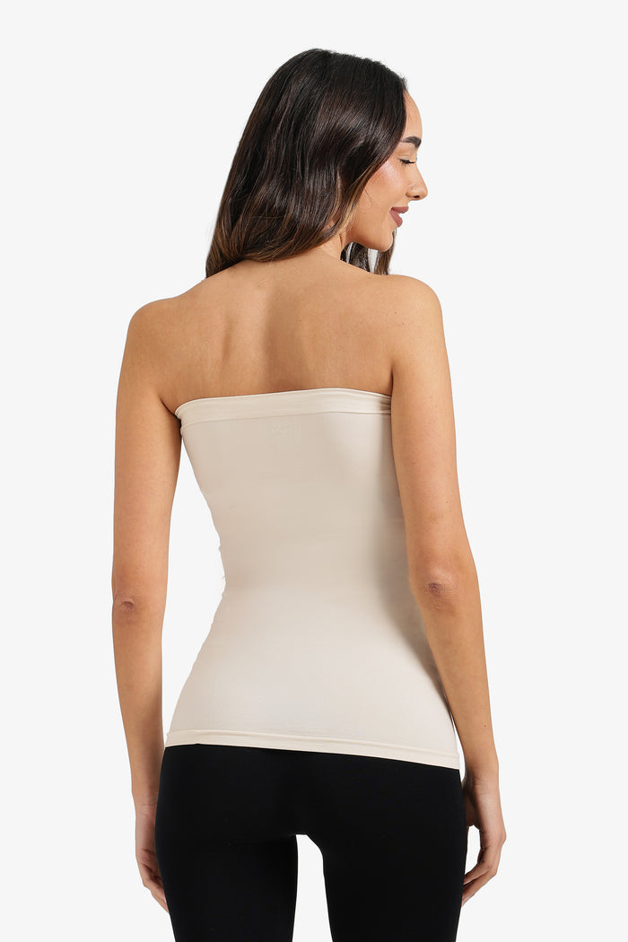 Strapless Long Tube Top