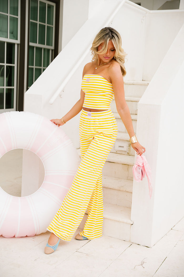 Strapless Tube - Sunbeam Stripe