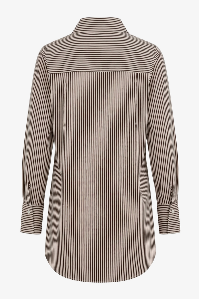 Striped Button-Down Shirt