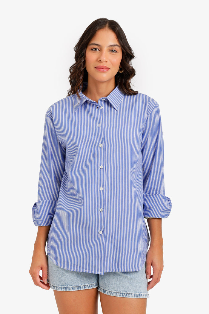 Striped Buttoned Shirt