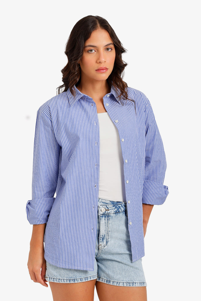 Striped Buttoned Shirt