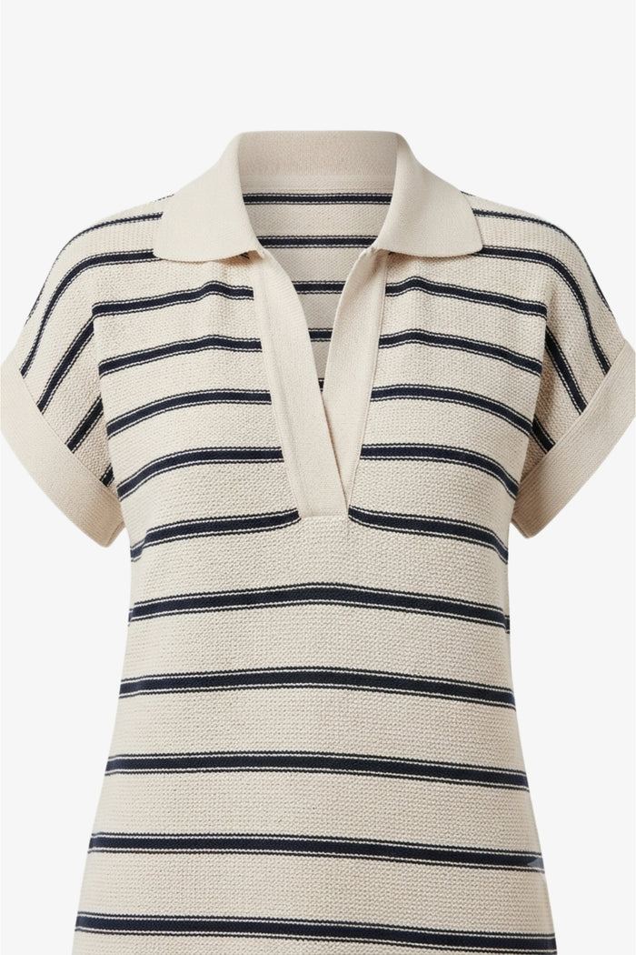 Striped Polo Beach Dress
