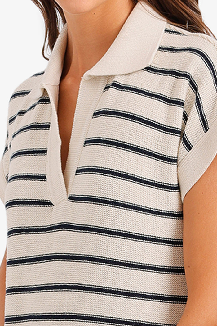 Striped Polo Beach Dress