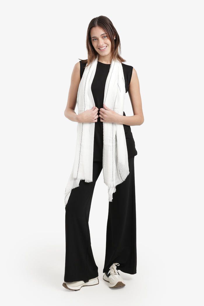 Off White / OS / Cotton