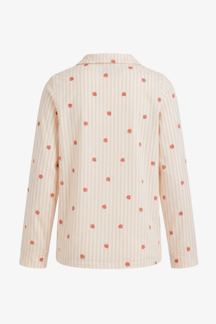 Striped Strawberry Pyjama Set