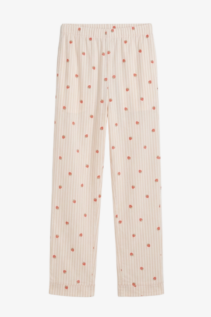Striped Strawberry Pyjama Set