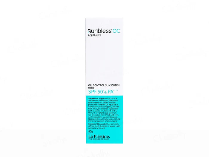 Sunbless OC Oil Control Aqua Gel Sunscreen SPF 50+ PA++++, 50gm
