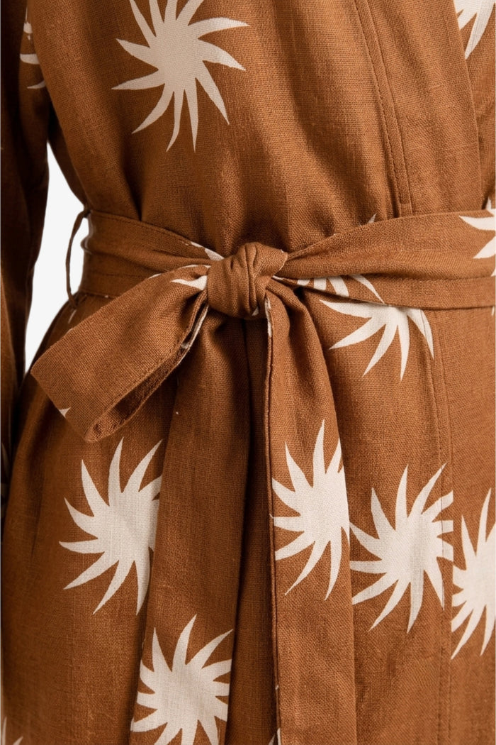 Sunburst Wrap Kimono