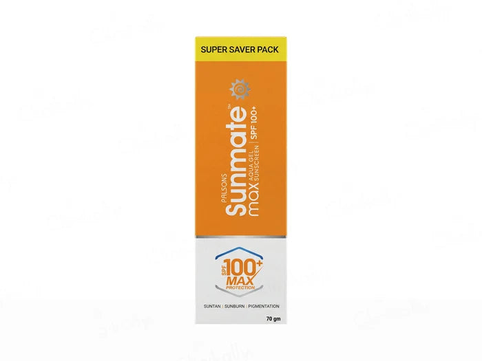 Sunmate Max Aqua Sunscreen Gel spf 100+ 70gm