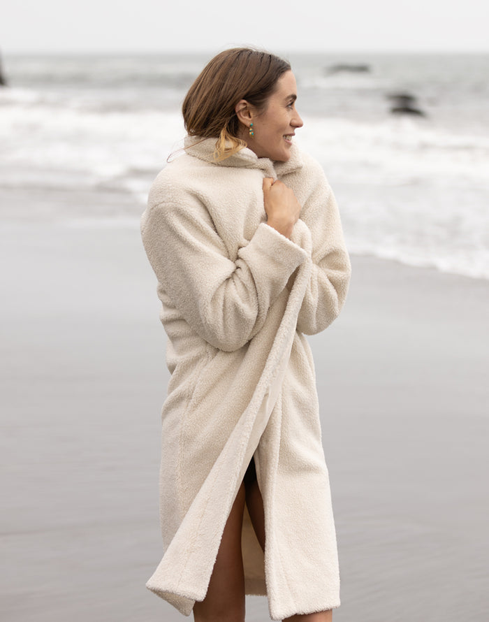 Sutton Boucle Jacket: Birch