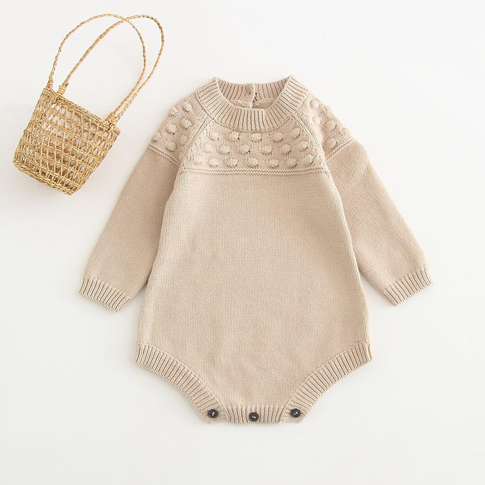 Sweater Onesie - Oatmeal Dress Yo Baby Wholesale