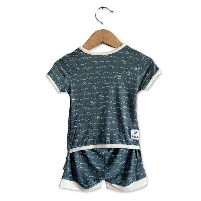 Swell with White Adaptive Tube Access Shorty Romper