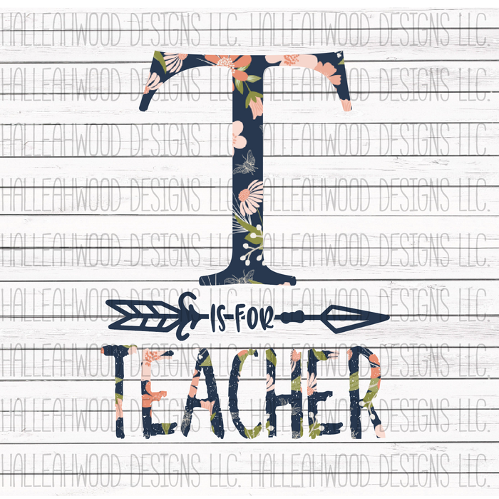 T is for Teacher Floral